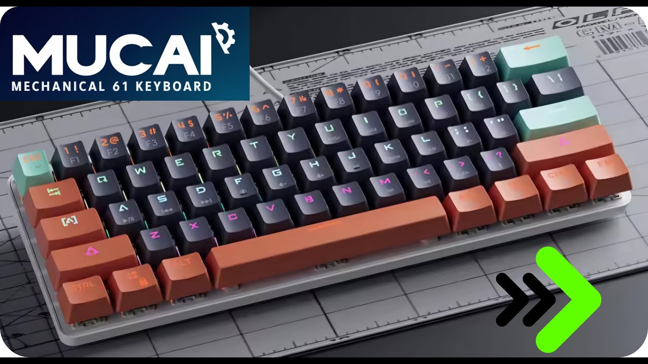 MUCAI 61 Key Mechanical Keyboard Review
