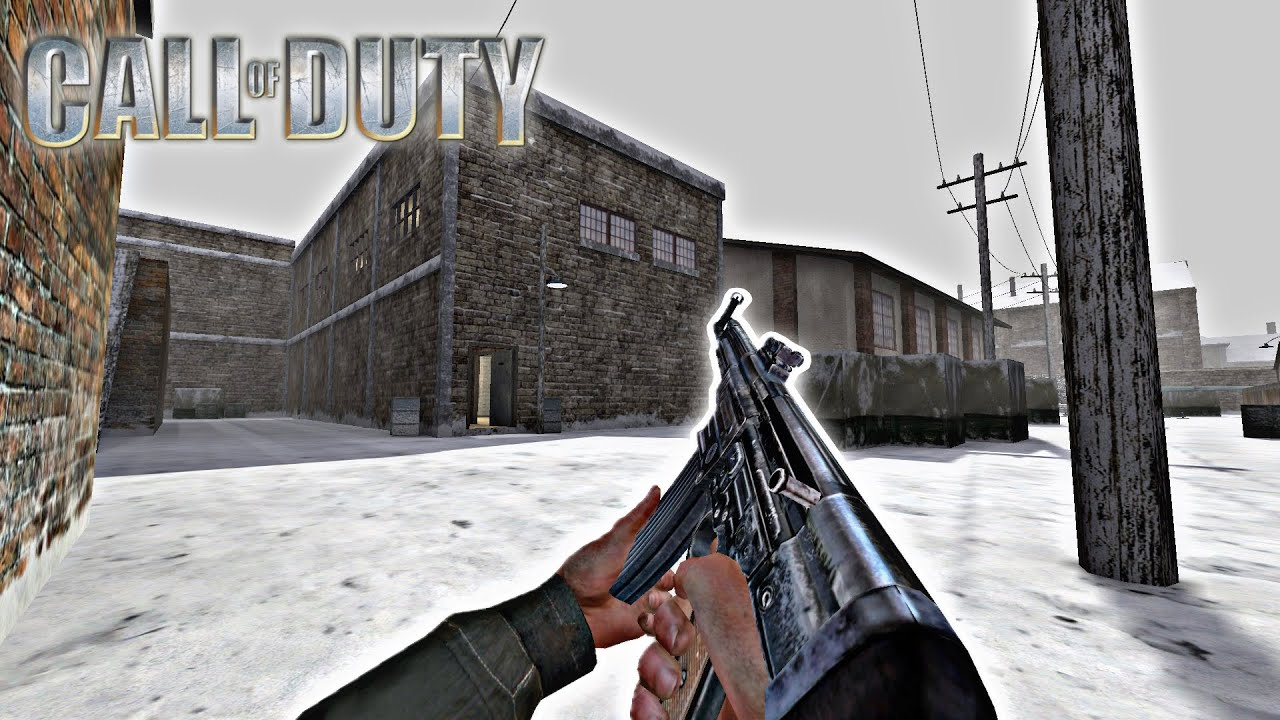Call of Duty: 1 | Multiplayer  - Harbor - 32-9 [MP44]
