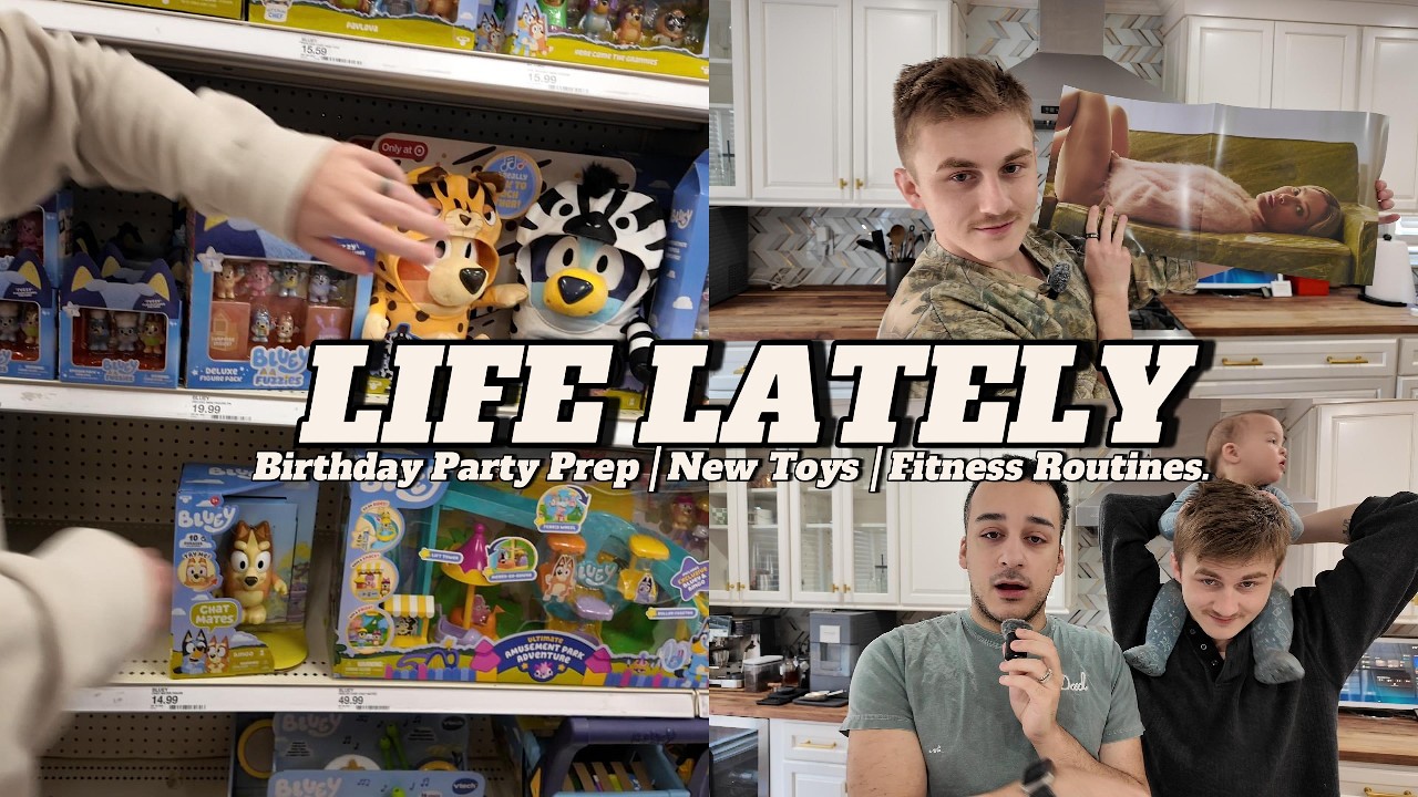 Weekend in Our Life as Two Dads | New Gym Routine + Party Planning