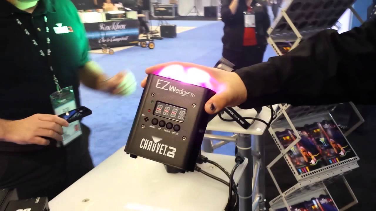 Chauvet DJ booth at #namm2014