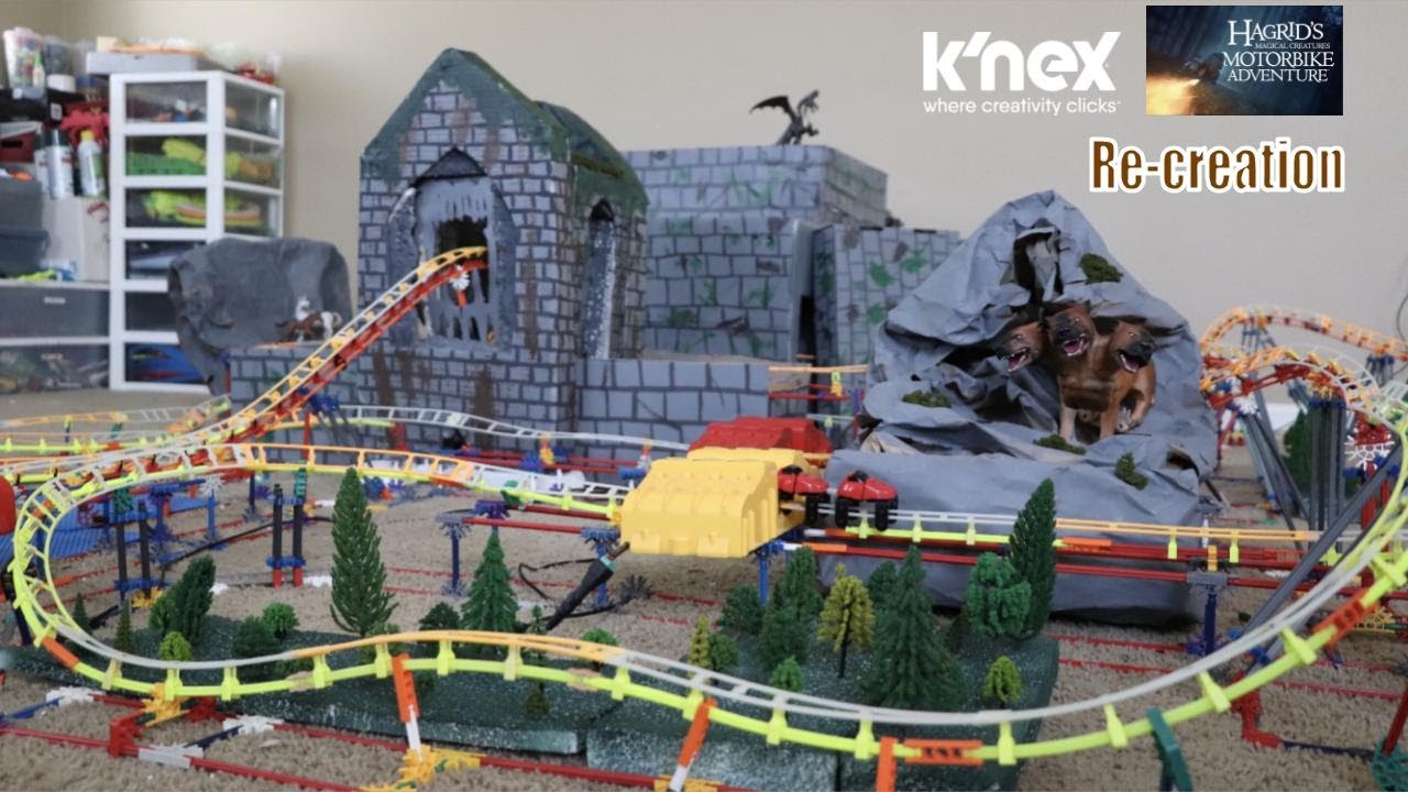 Hagrid's Motorbike Adventure - A K'NEX Re creation