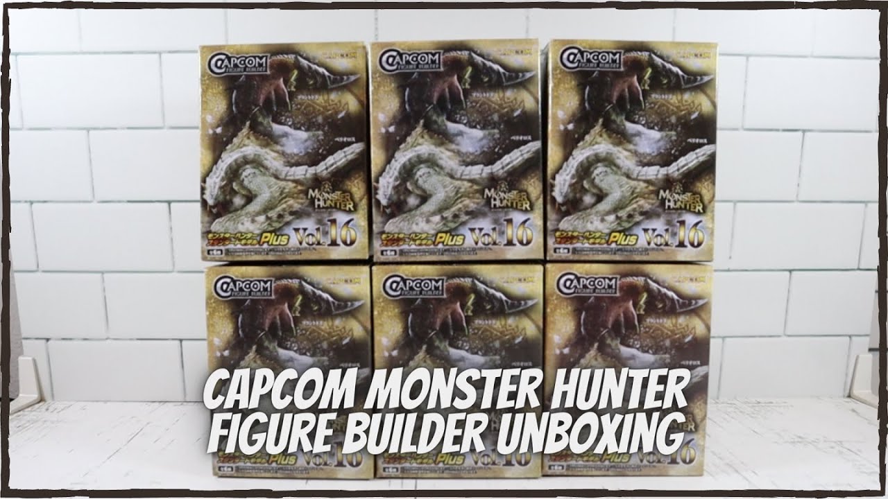 Capcom Monster Hunter Figure Builder Vol. 16 Box of 6 Dragons Unboxing