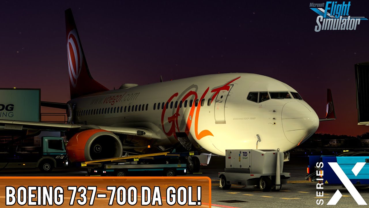 MSFS2020 Boeing 737-700 da GOL • Ponte Aérea RJ - SP! (XBOX Series X)