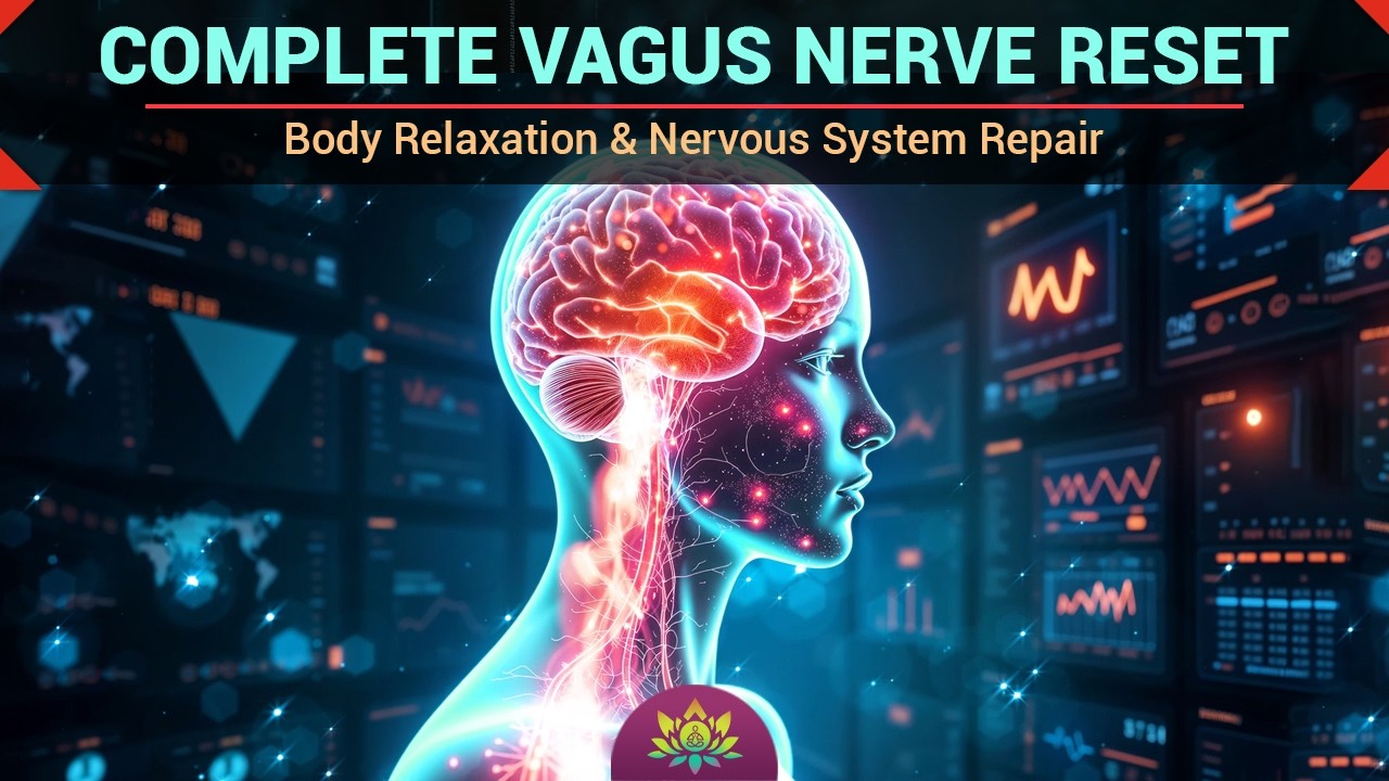 Complete Vagus Nerve Reset | Body Relaxation & Nervous System Repair | 528 Hz