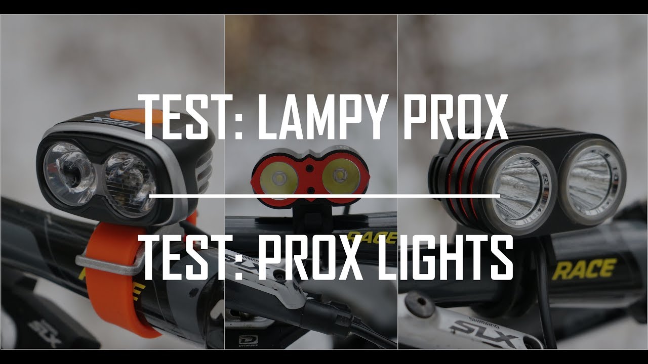 TEST: Lampy rowerowe ProX DRACO, DUAL, AVIOR