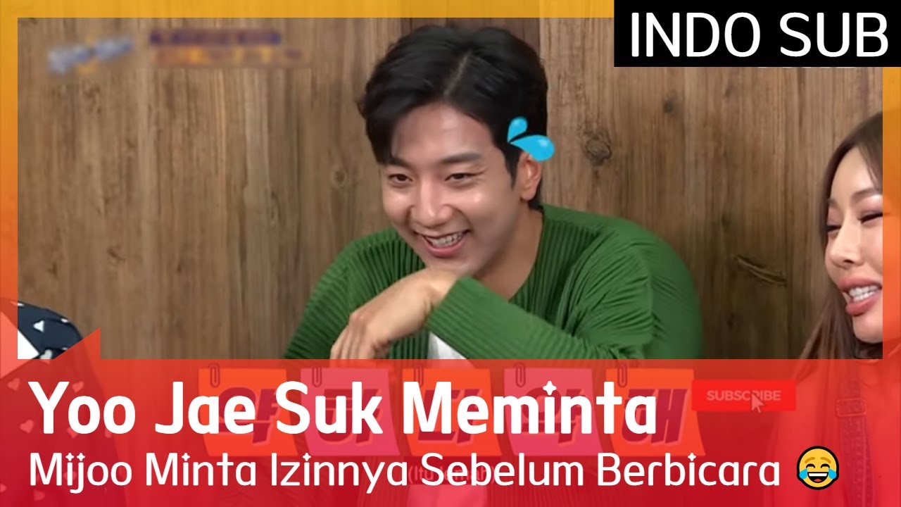 Yoo Jae Suk Meminta Mijoo Minta Izinnya Sebelum Berbicara 😂 #TheSixthSense2 🇮🇩INDO SUB🇮🇩