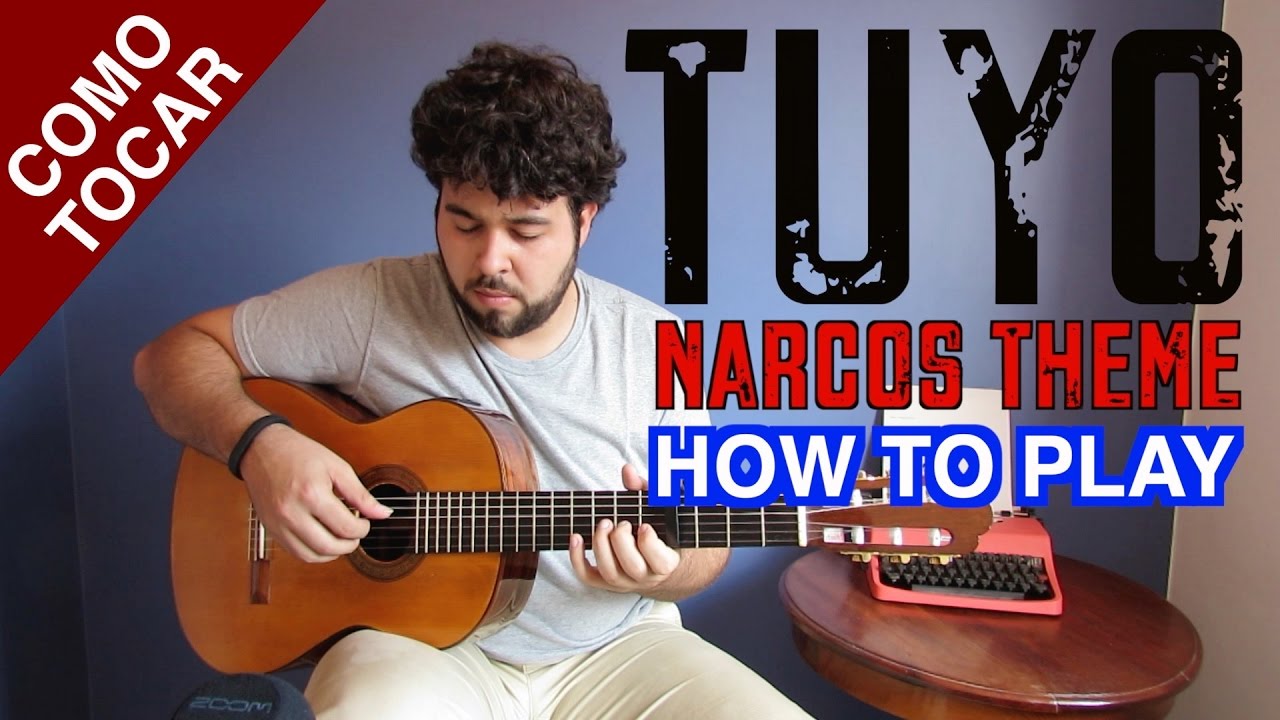 HOW TO PLAY/COMO TOCAR - TUYO FINGERSTYLE (NARCOS THEME) FREE TABS BY FLÁVIO PRIMO
