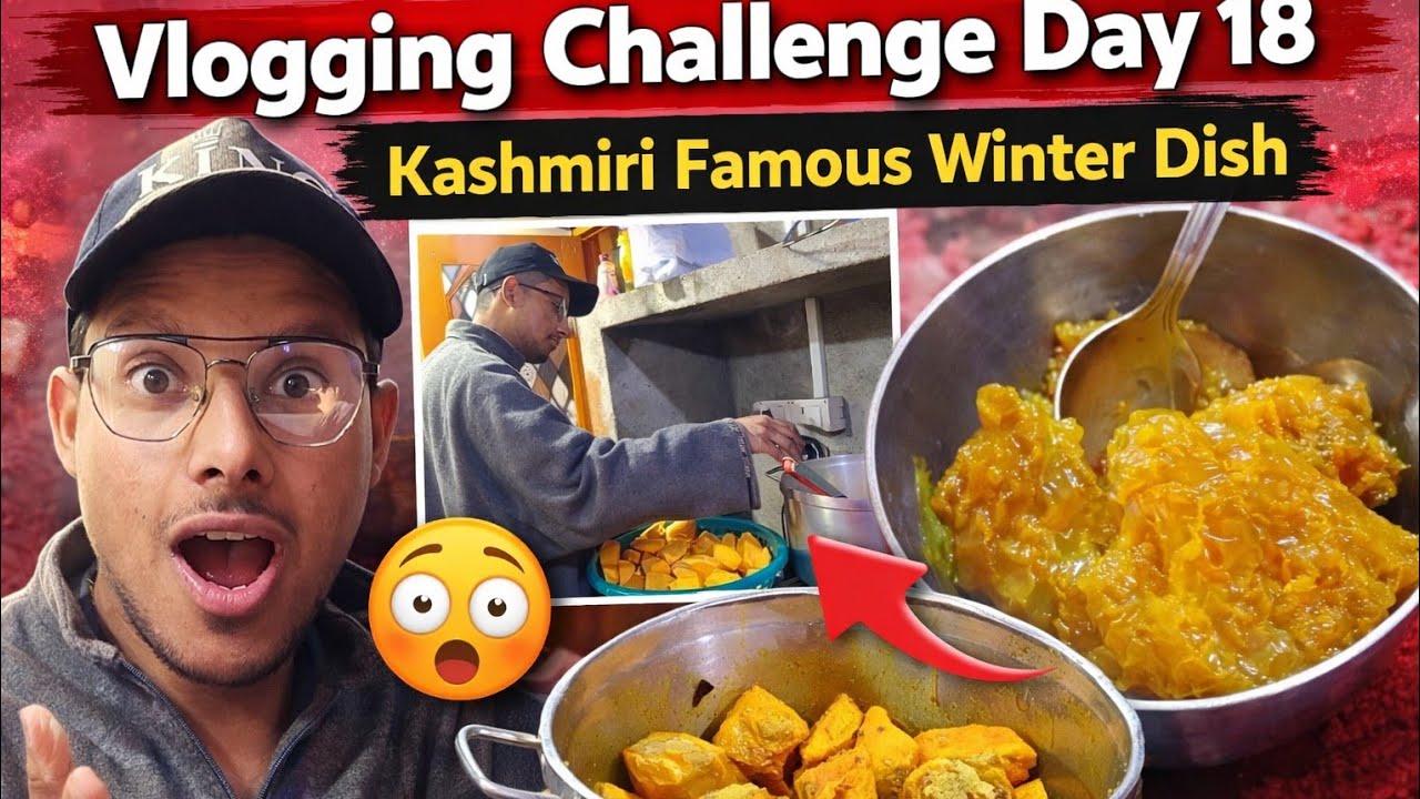 Winter in Kashmir: Trying the Famous Kashmiri Dish | Day 18