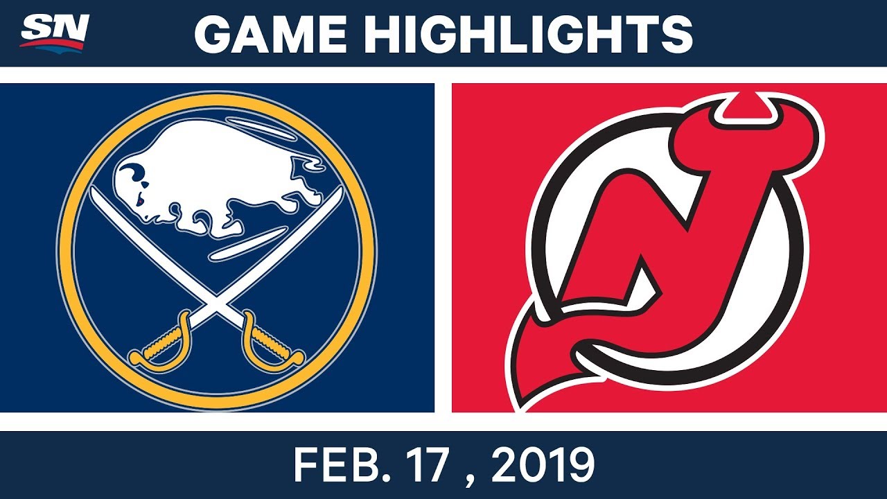 NHL Highlights | Sabres vs. Devils - Feb 17, 2019