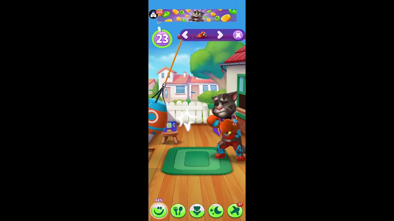 English My Talking Tom 2 : 😍 Excited stream | Playing Solo | Streaming with Turnip