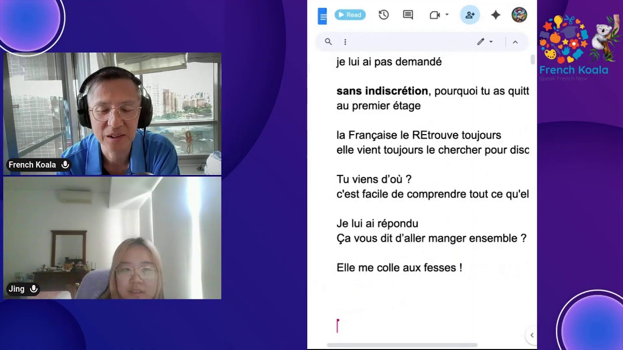 Learn French Conversation with a Native🇫🇷! DELF A2 B1 TCF TEF