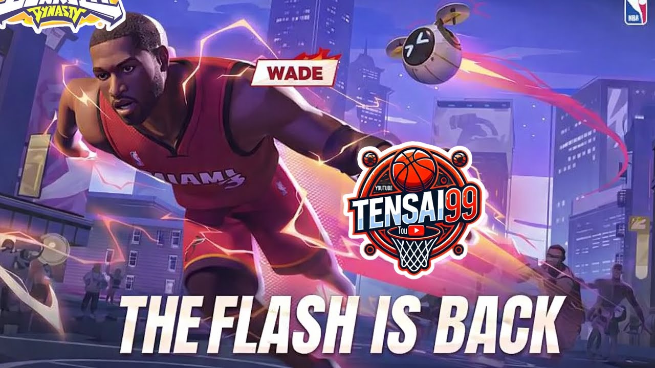 Dwayne Wade (Rick) Gameplay - Dunk City Dinasty
