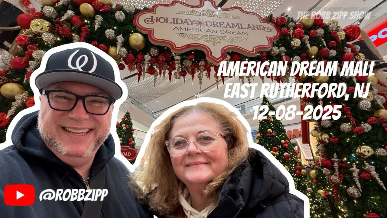 🗽 Робб Зипп в торговом центре American Dream Mall, 08.12.2025