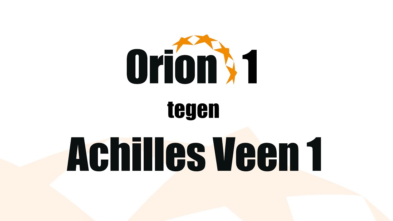 Orion 1 vs  Achilles Veen (10 feb 2024)