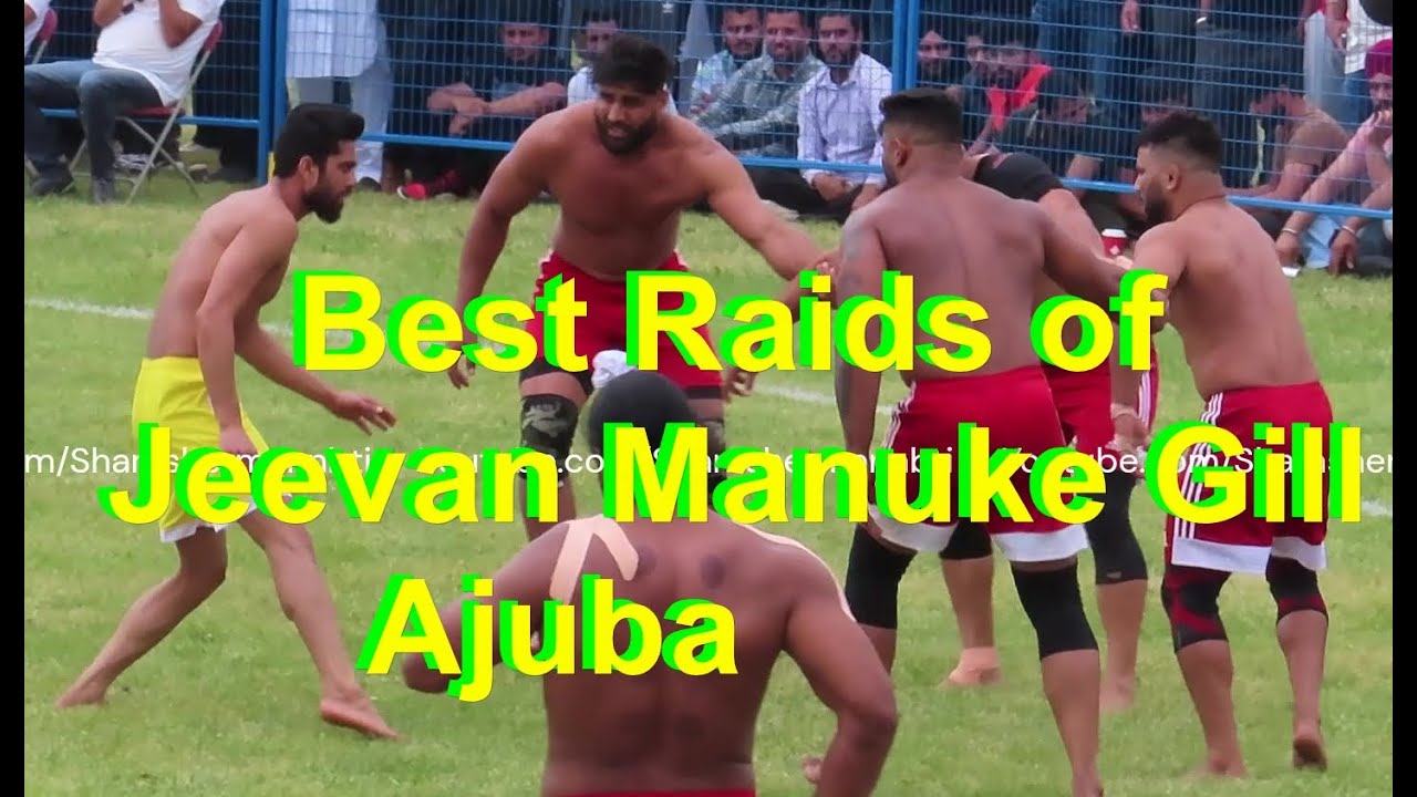 Jeevan Manuke Gill Top Raids in Canada Kabaddi Cup 2023. // Ajuba.