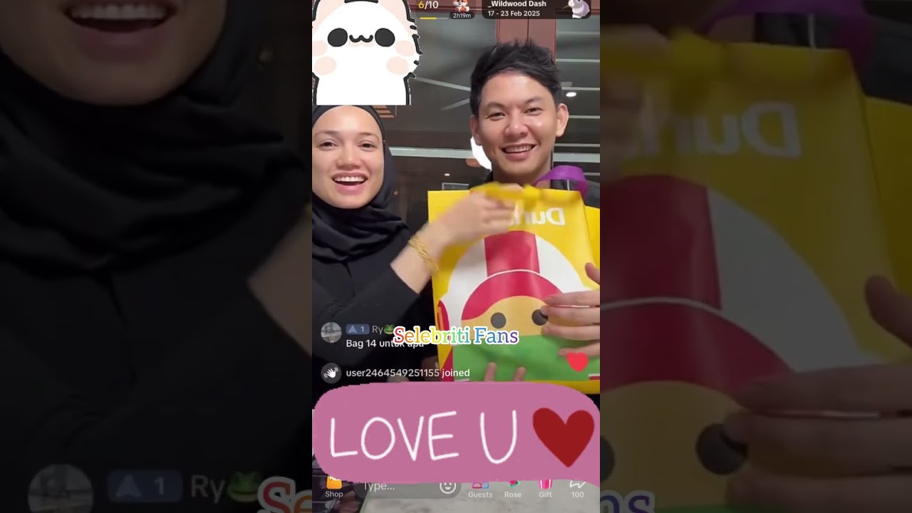 Puteri Sarah Dan Andi Live Bersama “ Terubat Rindu Nak Tengok Moment Usik Mengusik Ps & Andi “