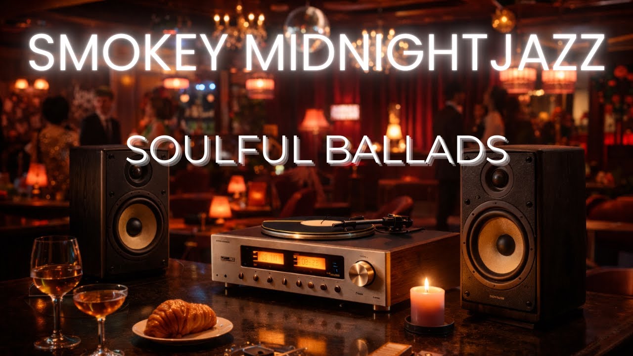Smokey Midnight Jazz Ballads | Noir Jazz Vibes & Sophisticated Ambience