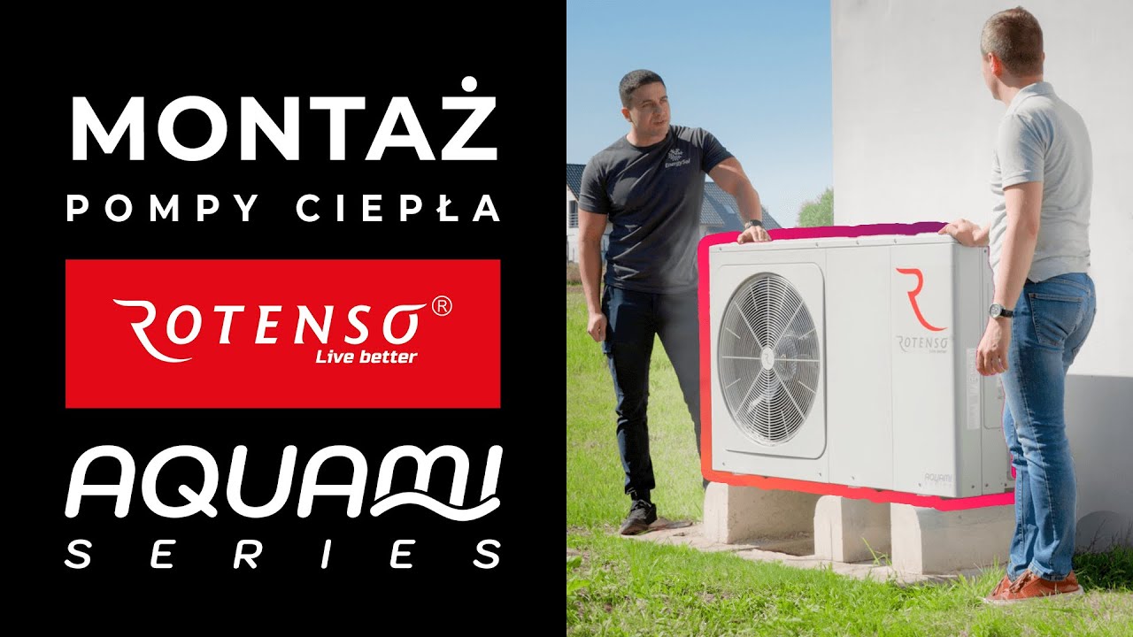 🛠️ MONTAŻ POMPY CIEPŁA Rotenso Aquami Monoblock - z glikolem na kr&oacute;tkim obiegu instalacji CO