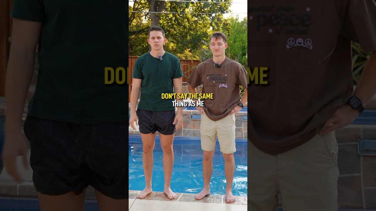 Don&rsquo;t Say the Same Thing as Me