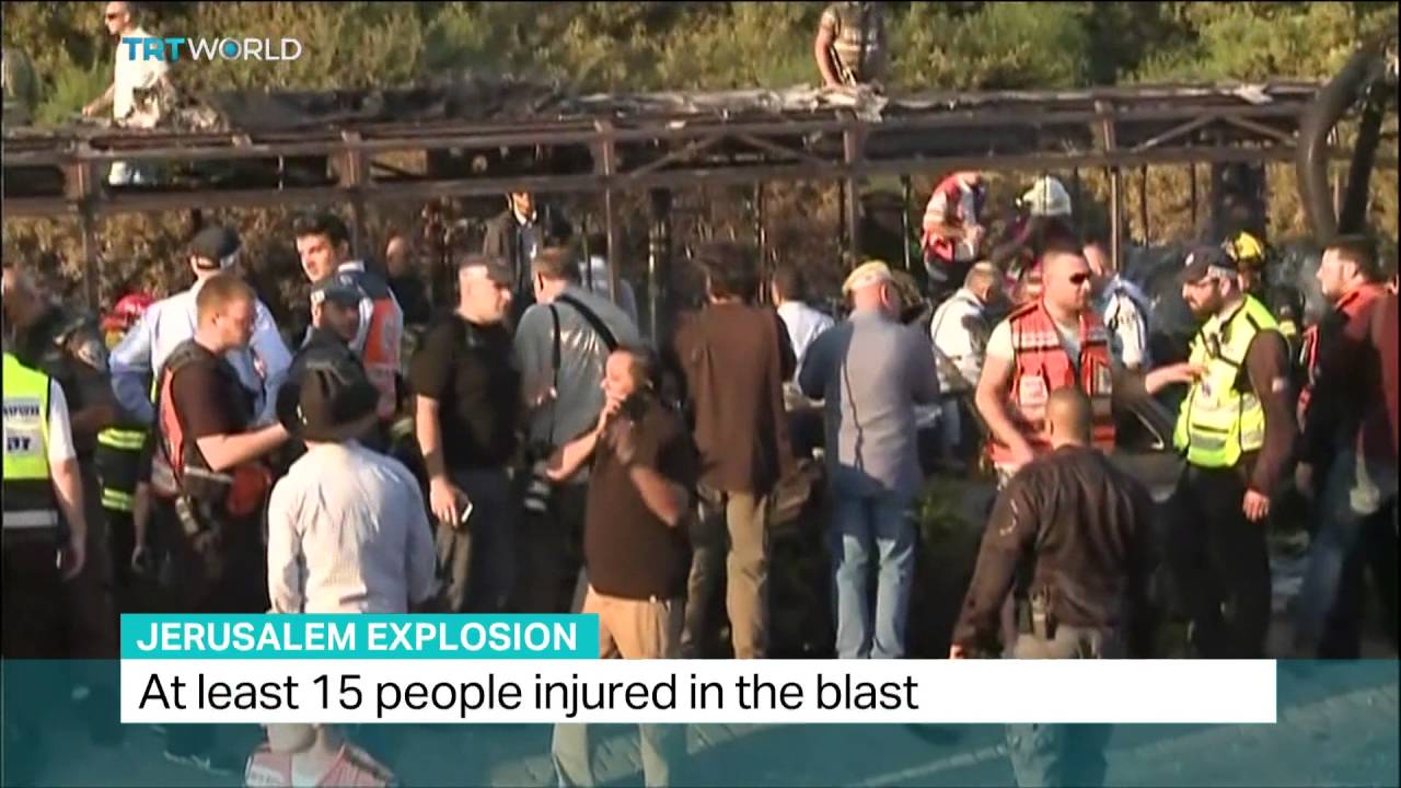 Israeli police say bus blast caused by bomb, Gregg Carlstrom reports