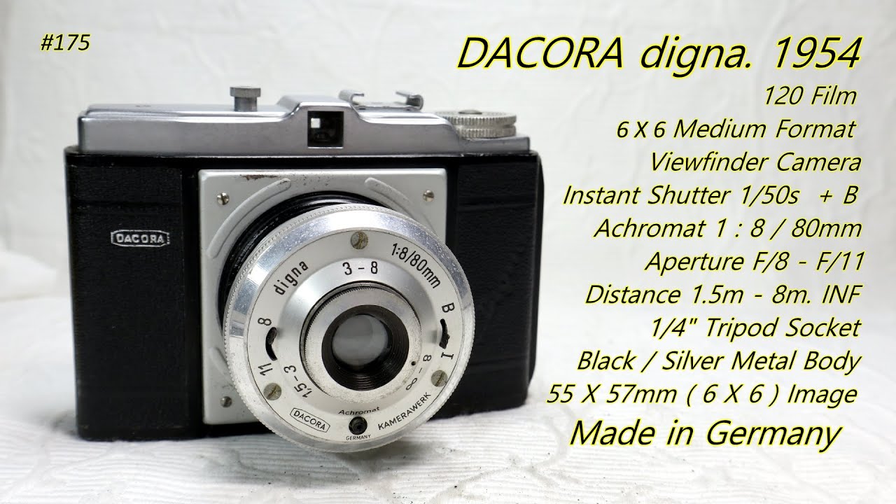 DACORA digna Kamerawerk.  1954