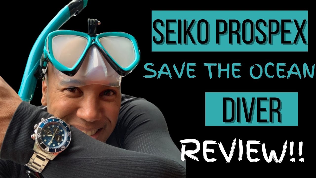 SEIKO PROSPEX DIVER WATCH REVIEW| Save the Ocean series| Ref:SSC741P1