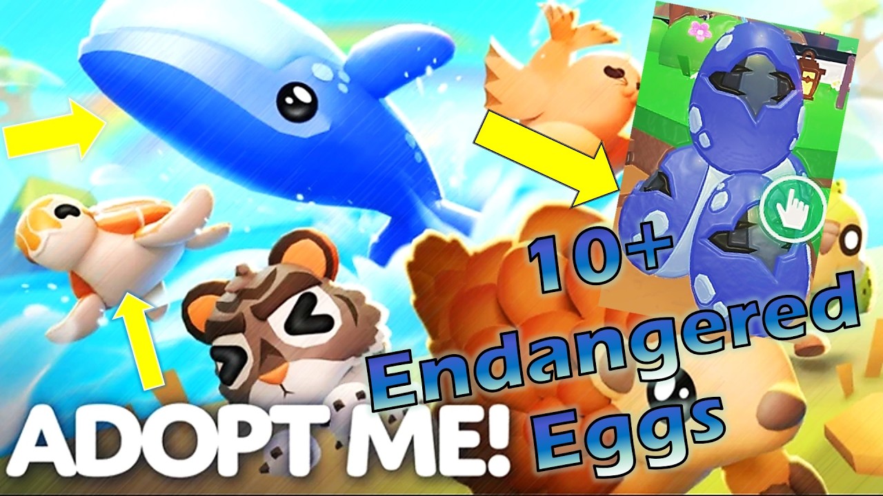 First Day of Endangered Egg (Hatching 10+ Eggs)! 🐋😮