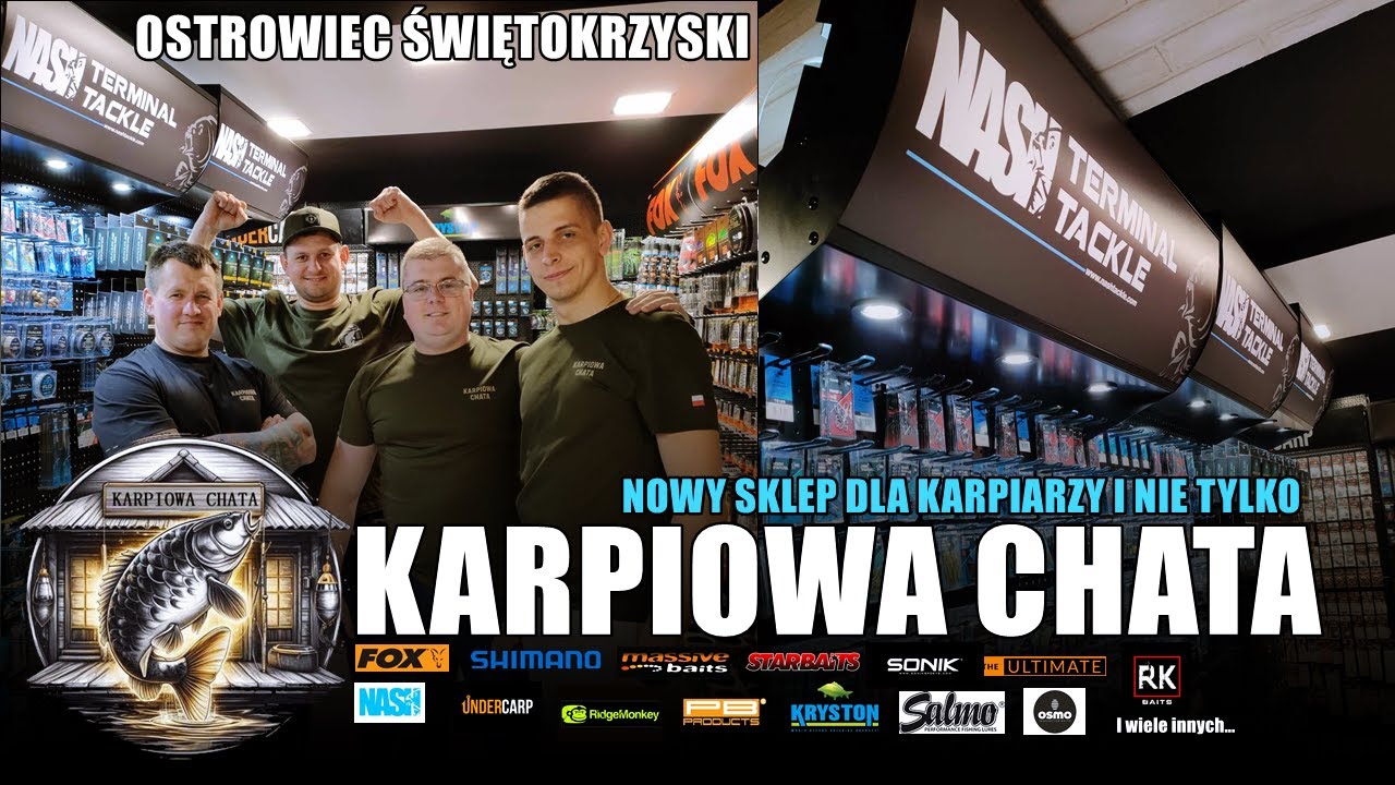 KARPIOWA CHATA - Nowy sklep na karpiowej mapie Polski