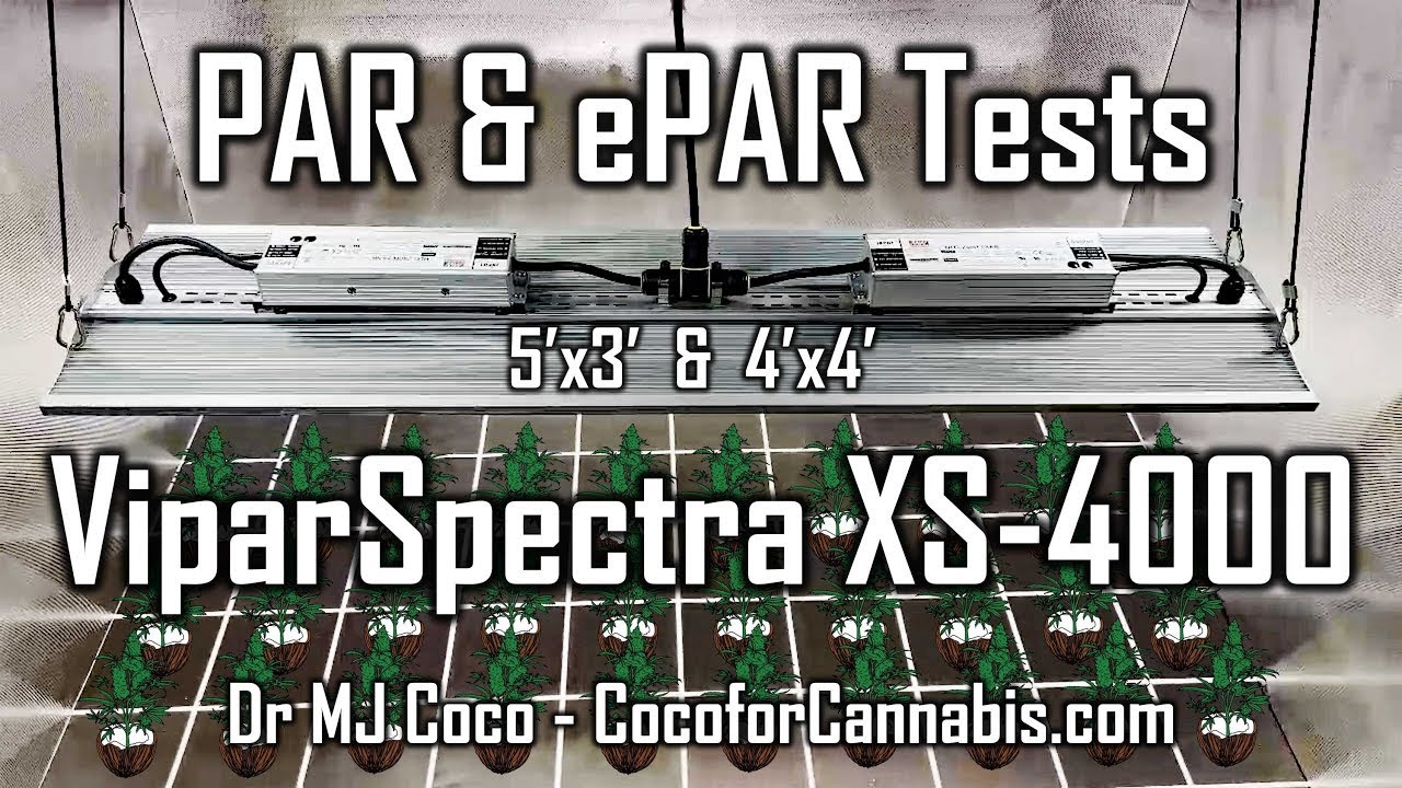 ViparSpectra XS-4000 PAR & ePAR Tests and Review by Dr MJ Coco