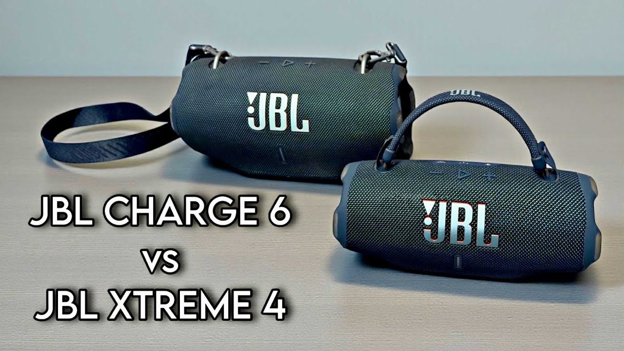 Mały kontra potw&oacute;r! 😈 JBL Charge 6 vs Xtreme 4 &ndash; kto wygrał ten test?
