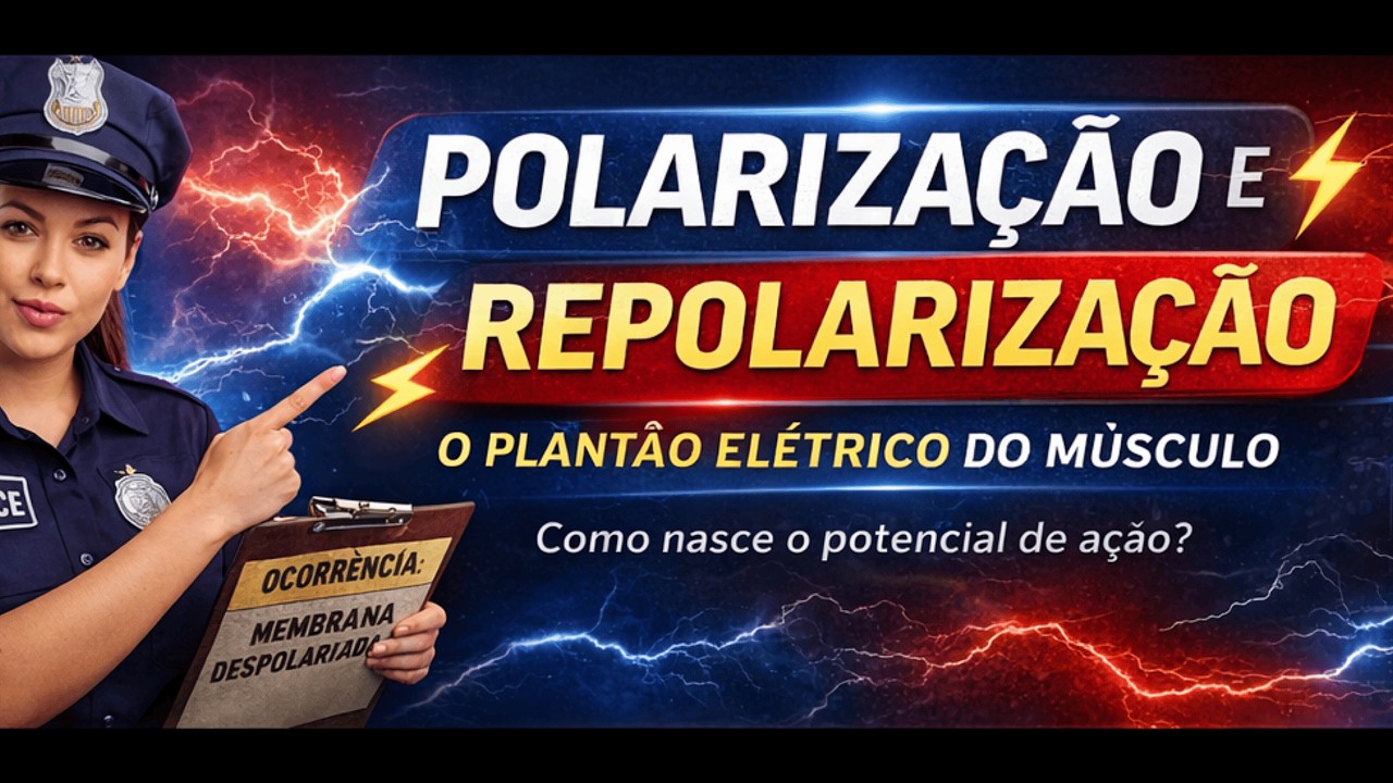 BIOMECÂNICA - DESPOLARIZAÇÃO E  REPOLARIZACÃO (Ocorrência Policial)