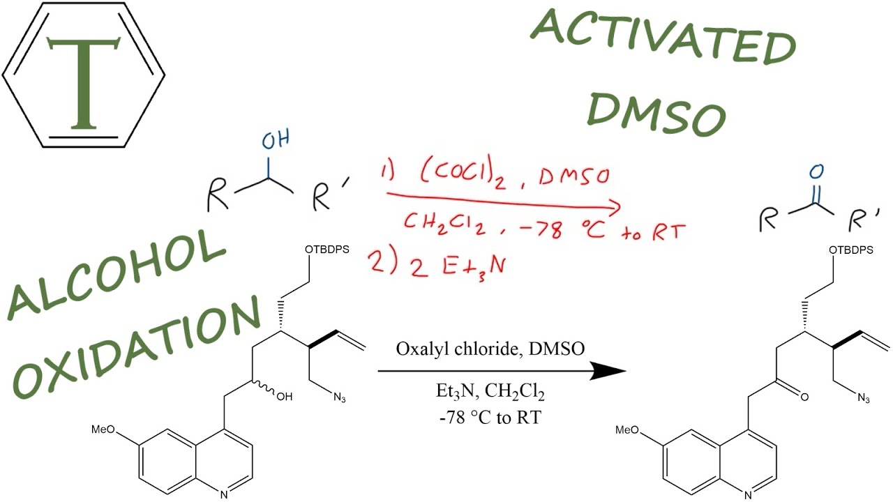 Swern Oxidation | Named Reactions | Organic Chemistry Lessons
