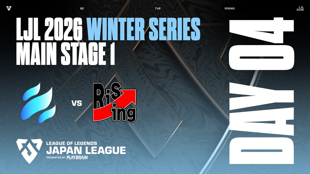 UWS vs RGA ‐ VOD ‐ LJL 2026 Winter MainStage 1 DAY 4Match 4