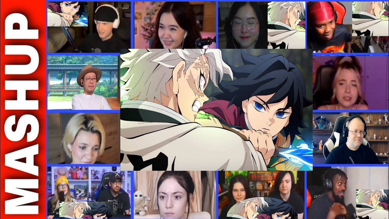 DEMON SLAYER SEASON 4 OP 5『Mugen』 REACTION MASHUP | 鬼滅の刃