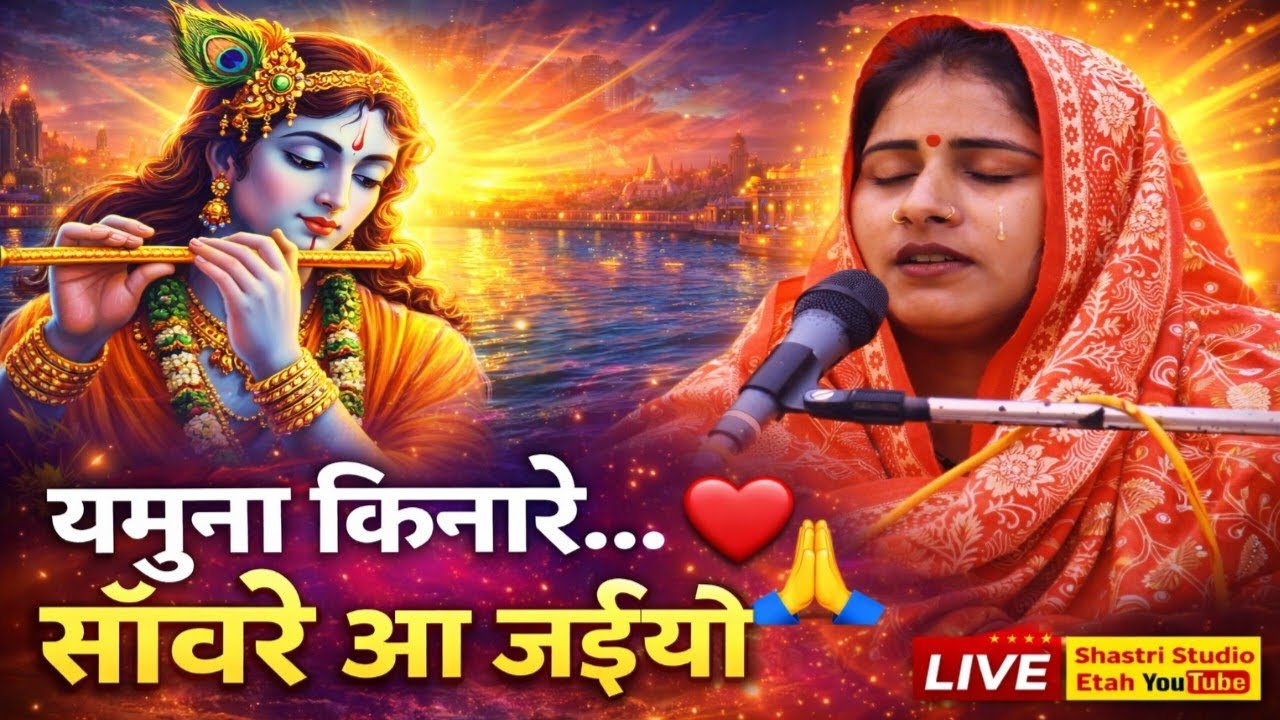 यमुना किनारे मेरी गाँव साँवरे आ जइयो | Beetu Kishori Ji Bhajan 2026 | Shastri Studio Etah