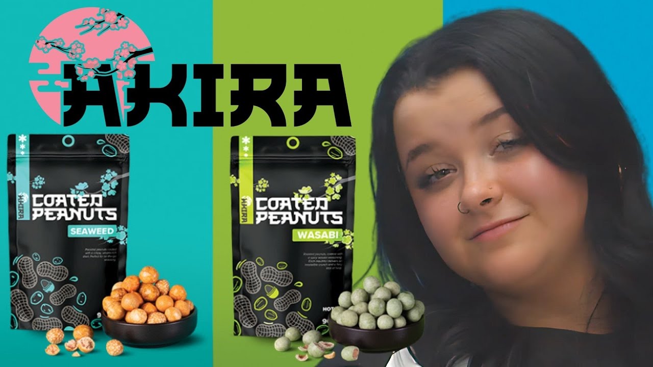 Americans TRY England sent Akira Snacks