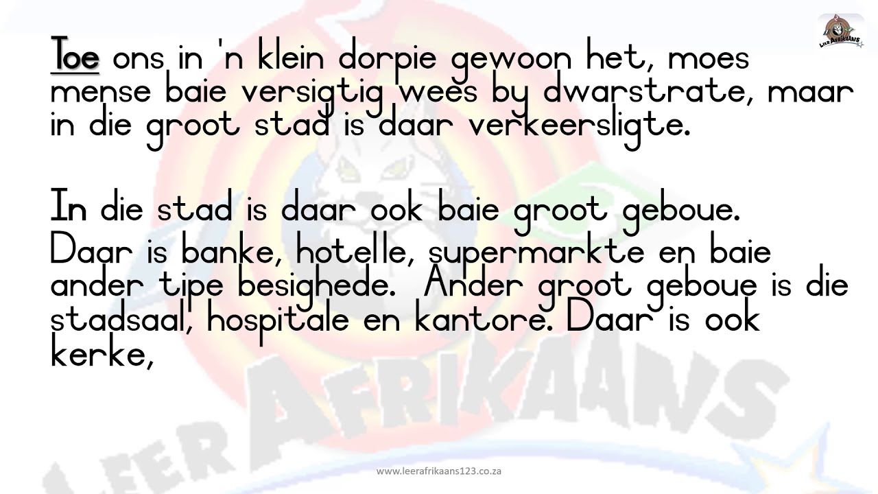 Ons stad Begripstoets