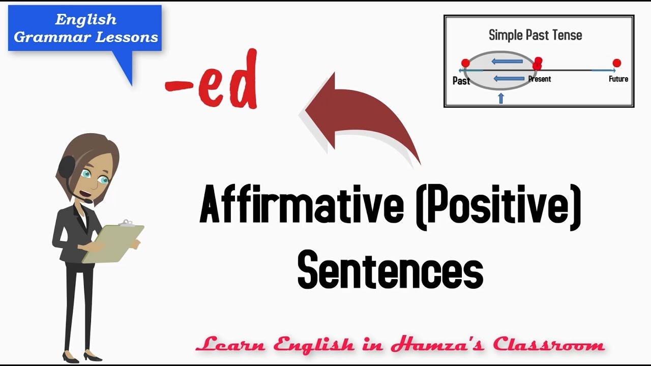 Simple Past Tense - 02 - Affirmative (Positive) Sentences - English Grammar Lessons