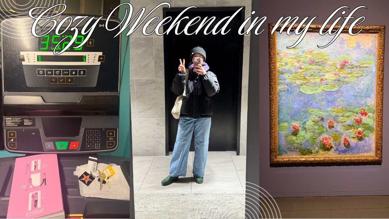 A Cozy Winter Weekend in NYC | Monet, Budgeting & the Grammys ☕✨