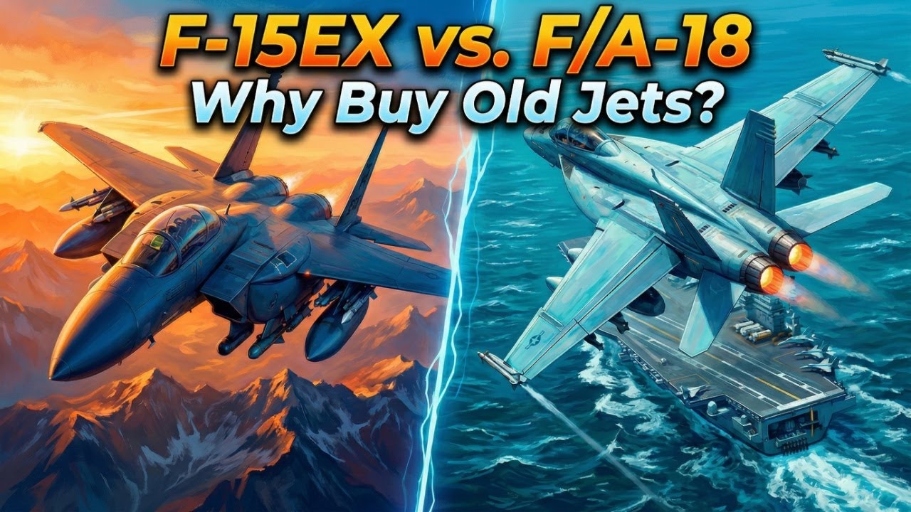 F-15EX vs. F/A-18 Super Hornet: King of the Skies or The Ultimate Workhorse?