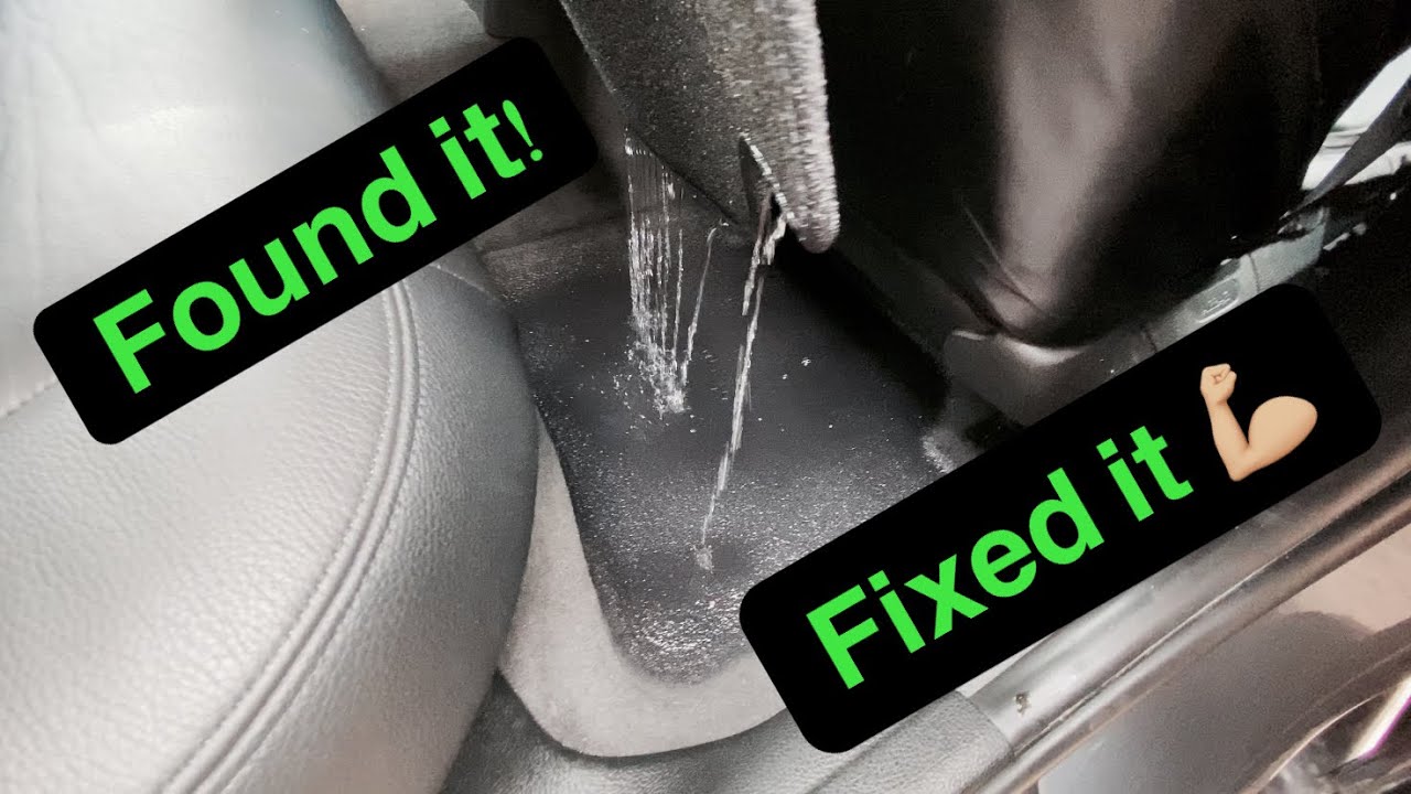 Устранена серьёзная течь воды в BMW F31, часть 3! Дело не в пароизоляции.