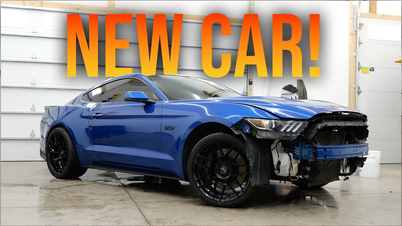 I bought a V8 car! (But it's not what you think) - Mustang Build Episode 1