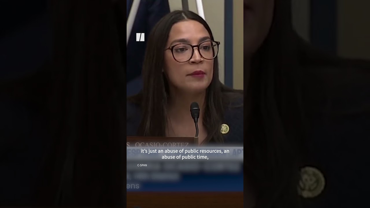 Alexandria Ocasio-Cortez Slams House Oversight Committee's Twitter Hearing