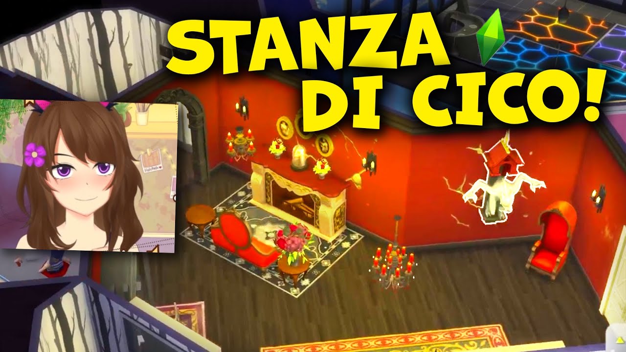 ANNA CREA LA STANZA DI CICO SU THE SIMS IN LIVE!!
