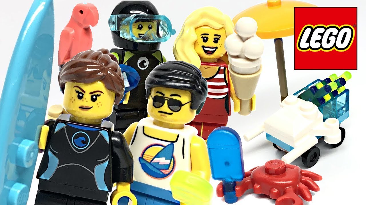 LEGO Summer Celebration Minifigure Pack review! 2019 set 40344!
