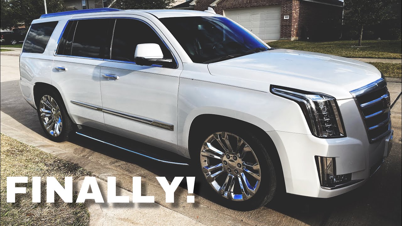 DROPPED MY 2017 ESCALADE!