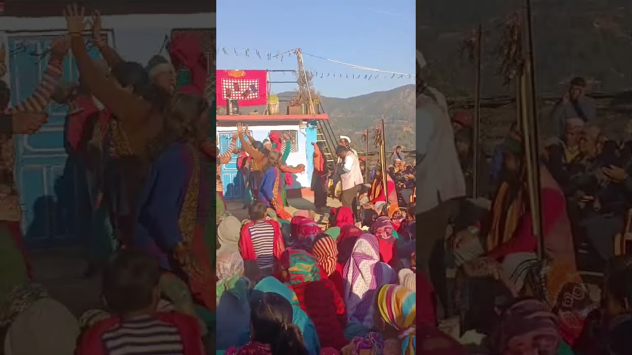 मान चमफुआ देवता ने मारी सीटी और प्रकट हुए देवी देवता 🔱 जय देवभूमि घनसाली अखोड़ी गांव उत्तराखंड 