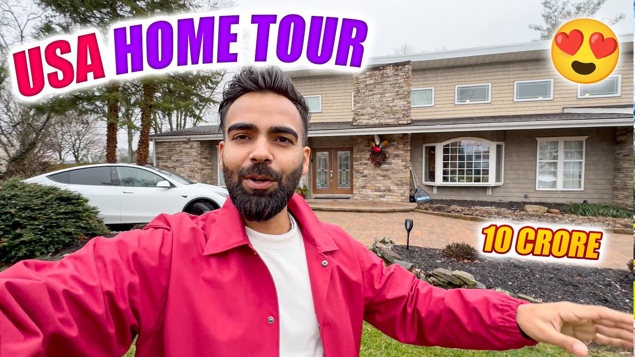 Finally USA Home Tour 😍 Lakhneet Vlogs