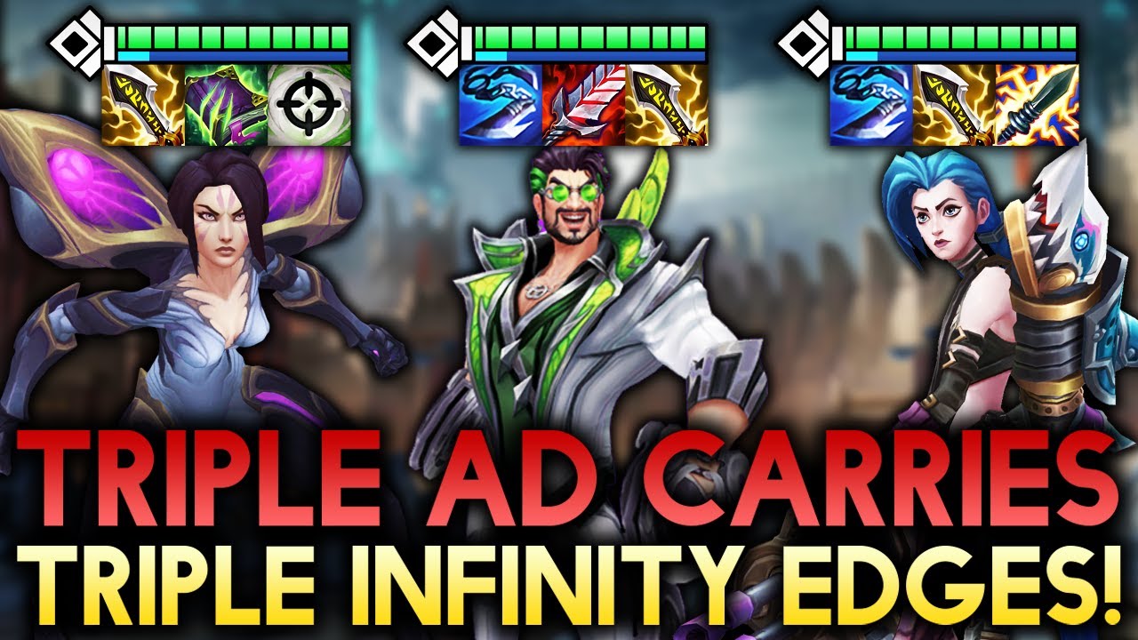 TRIPLE INFINITY EDGE AD CARRIES WITH MASTERMIND SILCO BUFF!! | Teamfight Tactics Patch 12.5B
