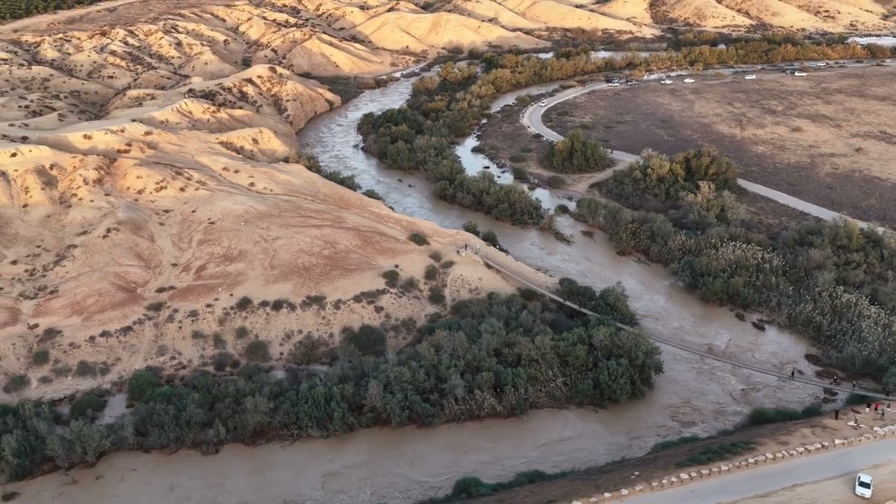 עוצמת הטבע בנחל הבשור… פשוט מרהיב.